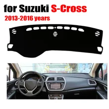 Крышки приборной панели автомобиля для Suzuki S-Cross 2013- лет левосторонний dashmatt pad dash cover авто аксессуары для приборной панели