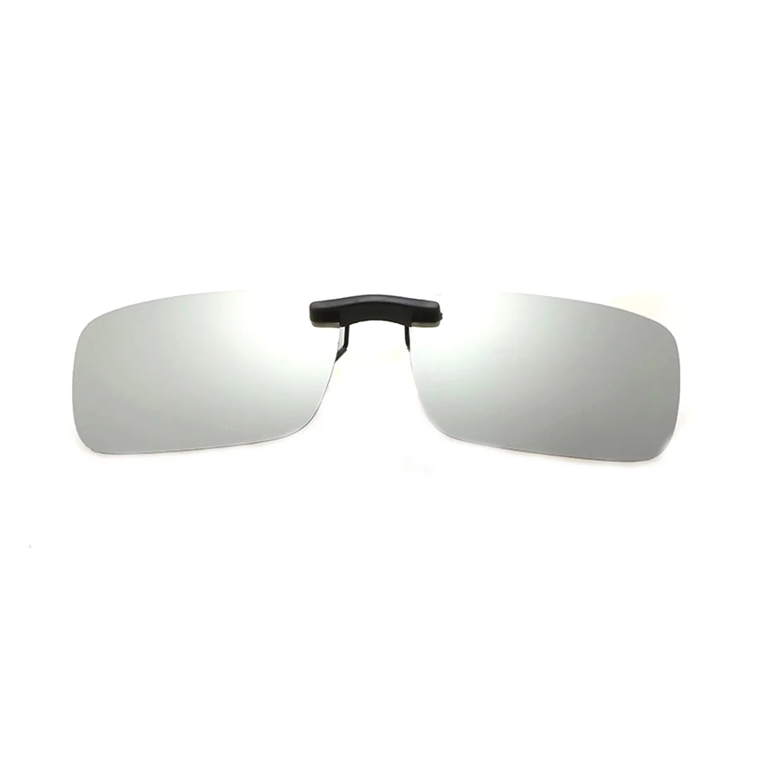 Поляризованные солнцезащитные очки унисекс с клипсой для вождения, с линзой ночного видения, с защитой от УФ-лучей, с защитой от уфв, для езды на велосипеде, для езды на велосипеде, оборудование zonnebril Clip - Цвет: Белый