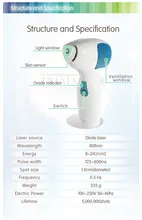 beauty health accessory diode laser remove hair