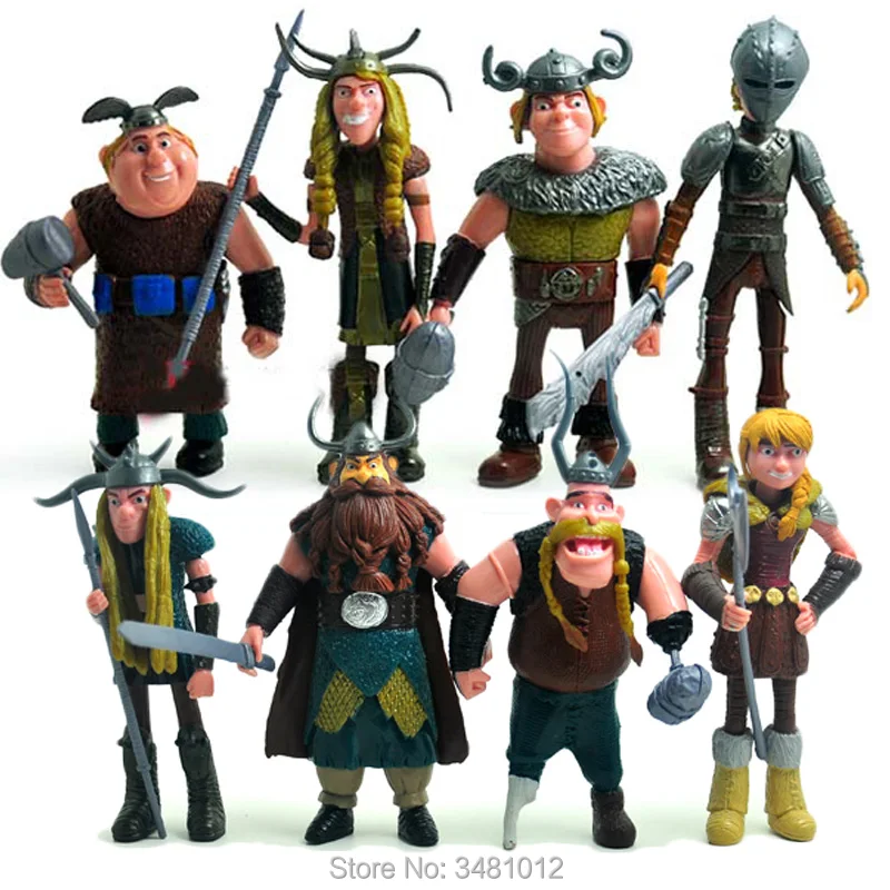 How To Train Your Dragon 2 Night Fury Toothless PVC Action Figures Cartoon Movie Model Anime Figurines Dolls Kids Toys Set