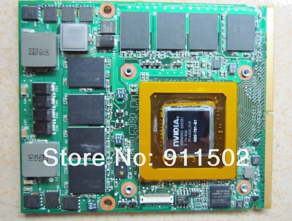 X203R  0X203R VGA Graphics card for   M17X Laptop GTX 280M  GTX280M  1GB  G92-761-B1  Wholesale and Retail Tested Working
