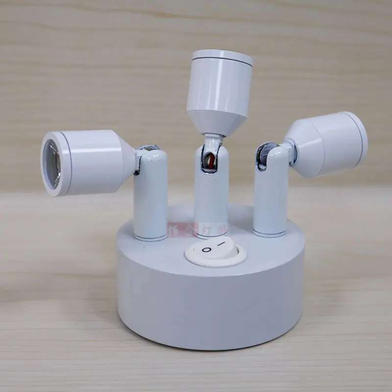 

Charging LED Spotlight display cabinet wedding street light creative practical variety of light color white-za SD65