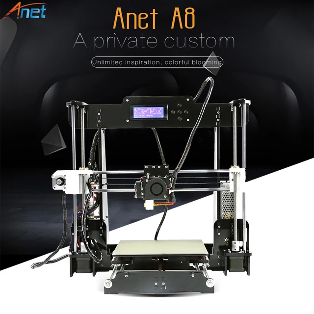 Cheap 2018 Anet Autolevel&normal A8 3D Printer Large Build Size High Precision Reprap i3 DIY 3D Printer Kit with Filament 8G SD Card Cheap 2018 Anet Autolevel&normal A8 3D Printer Large Build Size High Precision Reprap i3 DIY 3D Printer Kit with Filament 8G SD Card