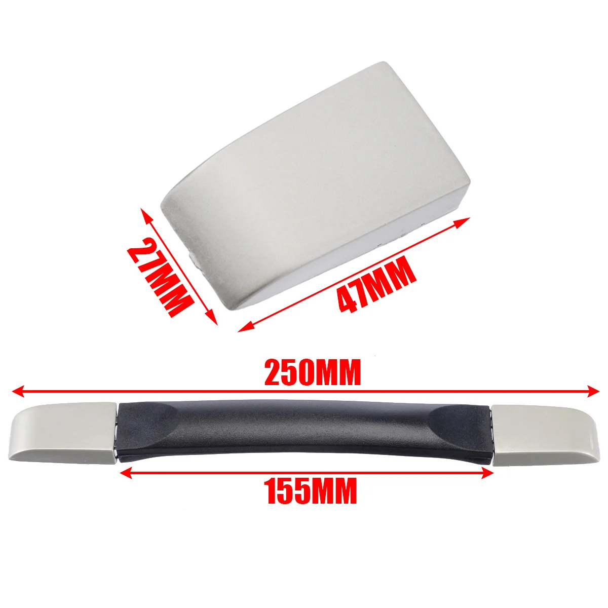 1set Universal Luggage Case Handle Replacement Suitcase Carrying Grip Replacements Suitcase Luggage Box Case Repair Tool