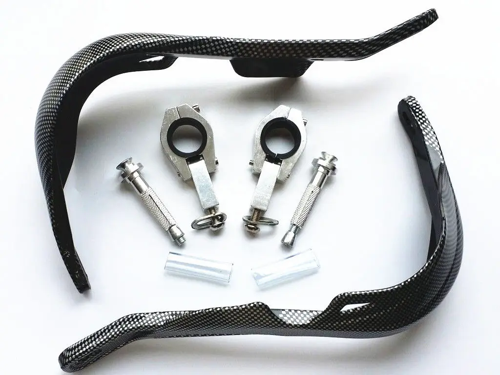 Углеродные ручные охранники Raptor 1 1/" мотоцикл для Honda Kawasaki Suzuki Yamaha KTM