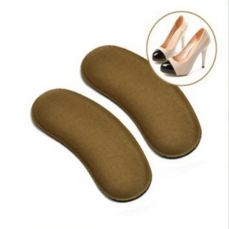 5Pairs Soft Sponge Fabric High Heel Grips Liner Support Orthotic Shoes