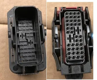 

Automotive connector door body harness connector