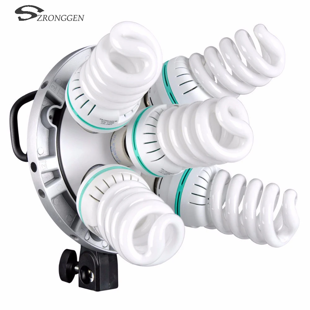 

New Godox Studio 5-in-1 Bulb Head Multi-holder Tricolor Light Camera Photography Lighting TL-5