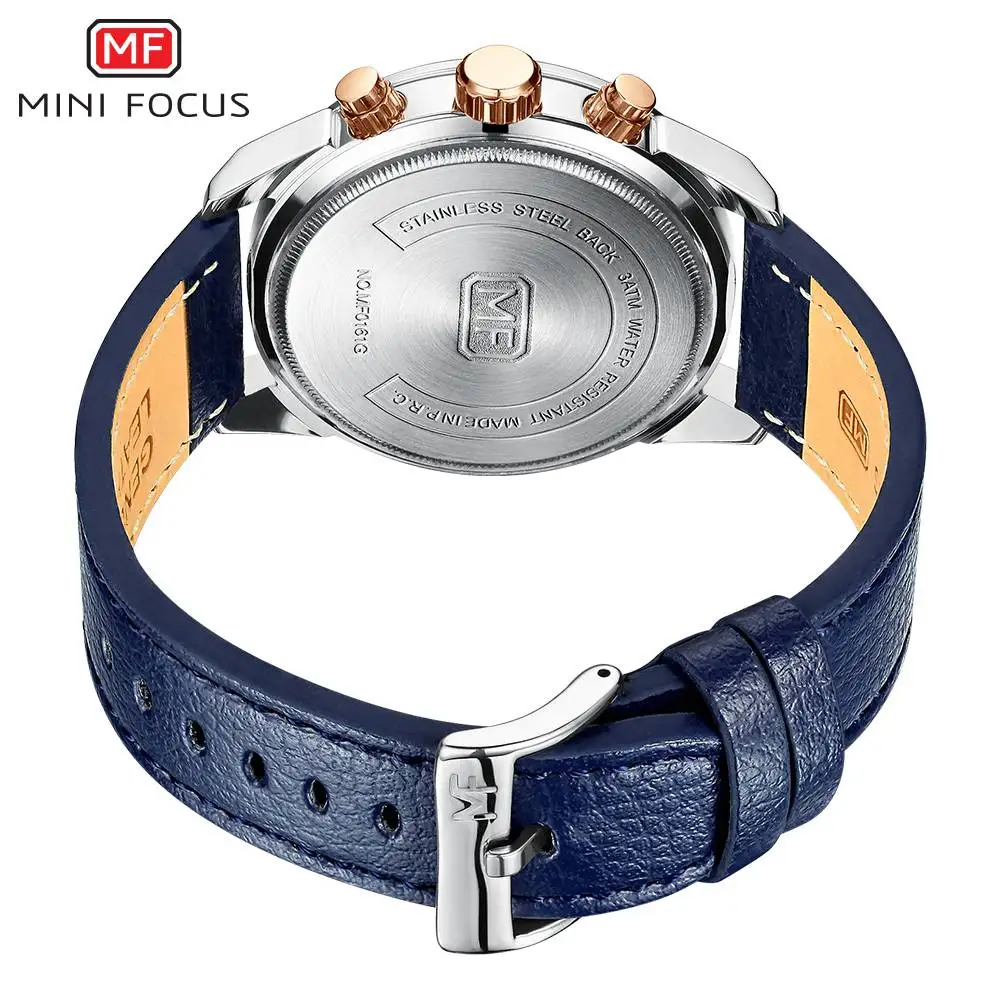 Men Watches 2019 MINIFOCUS Fashion Sport Quartz Clock Mens Watches Top Brand Luxury Waterproof Chronograp Men's Wrist Watch 2019 (8)