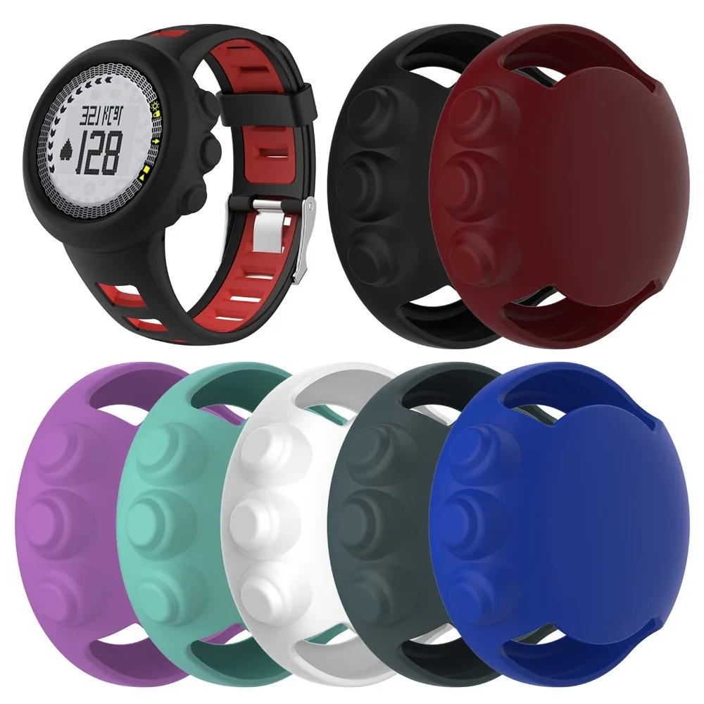 

XBERSTAR Soft Silicone Bracelet Protective Case Cover Shell for Suunto Quest Smart Watch Protector Sleeve Cases Accessories