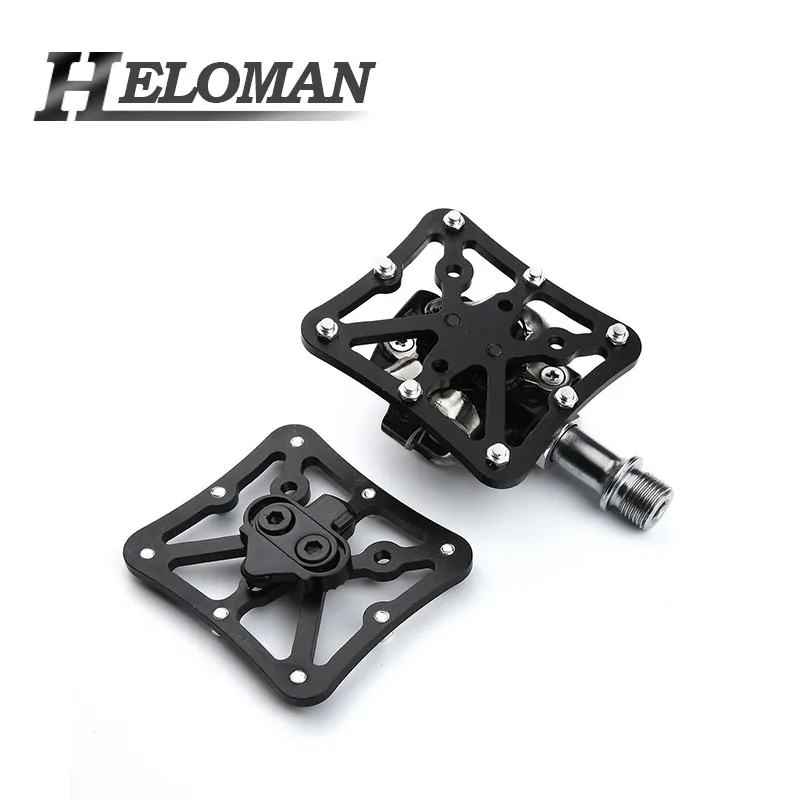 1 Pair Bicycle Pedals Flat Platform Adapter MTB Road Bike Parts