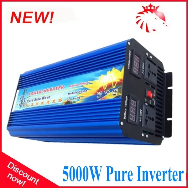 

dual digital display 5000W Pure Sine Wave Inverter