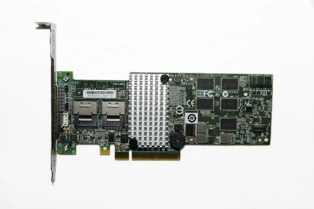 

RaidStorage Avago LSI MegaRAID SAS 9260DE-8I 8 port 512MB Cache RAID0.1.5.6 SFF8087 6Gb PCI-E 2.0X8 Controller Card