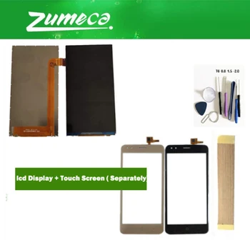 

For Micromax Bolt Ultra 2 Q440 LCD Display Touch Screen Digitizer Touch Panel Lens Glass Gold Black Color With Tape&Tool