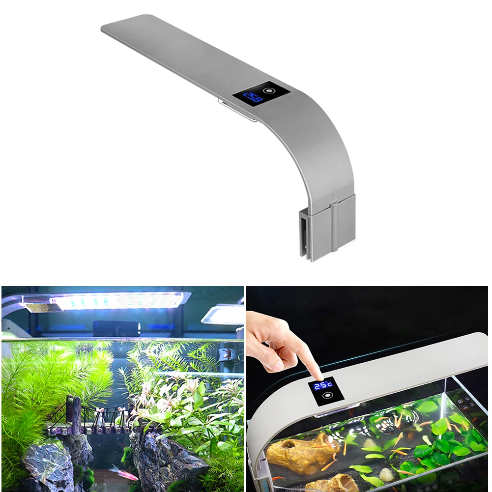 Super Bright LED Aquarium Lights LED Plants Grow Light 15W X9 Aquatic Freshwater Lamps Waterproof Clip on Lamp For Fish Tank