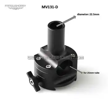 

Famoushobby MV131-D with diameter 22.5mm for 25mm Quick Release Aluminum Connect for Upgrading DJI Gimbal Connect to Camera Vest