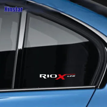

2pcs car windows sticker for kia rio x-line