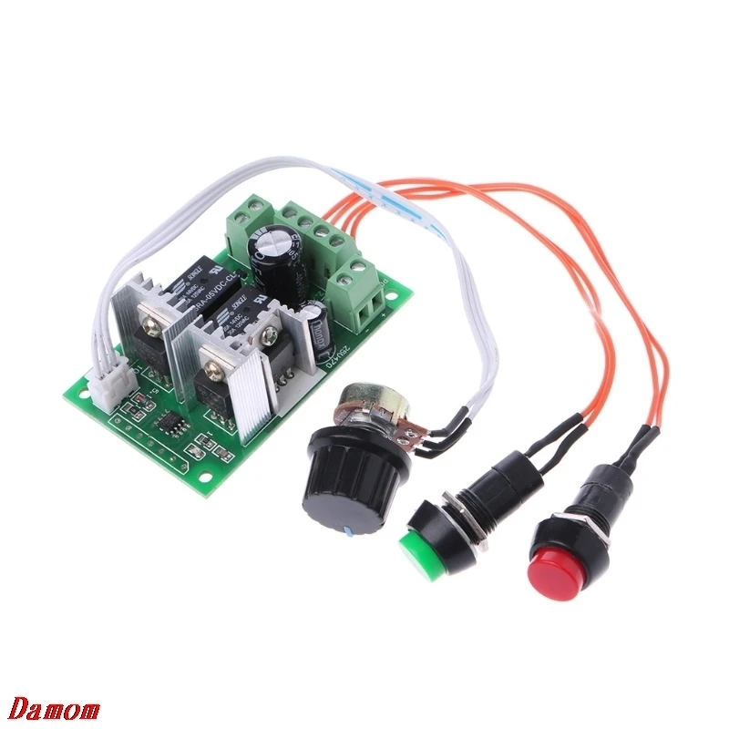 

DC 6V12V 24V PWM DC Motor Speed Regulator Controller Switch Linear Actuator Damom