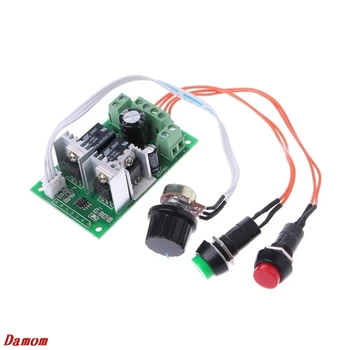 

DC 6V12V 24V PWM DC Motor Speed Regulator Controller Switch Linear Actuator Damom