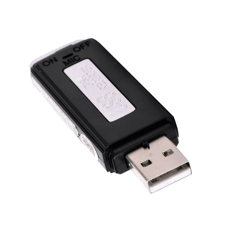 2 в 1 Мини 8 Гб USB ручка флеш-накопитель цифровой Аудио Диктофон мини Запись 70 часов Диктофон Запись высокое качество