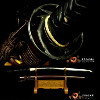 

Handmade Clay Tempered Japanesei Katana Sword Razor Sharp