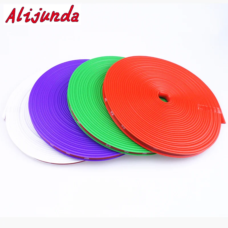 8 Meter/Roll 3M Car Wheel Hub Trim Rim Protection Cover for Mitsubishi ASX/Outlander/Lancer Evolution/Pajero/Eclipse/Grand | Автомобили и
