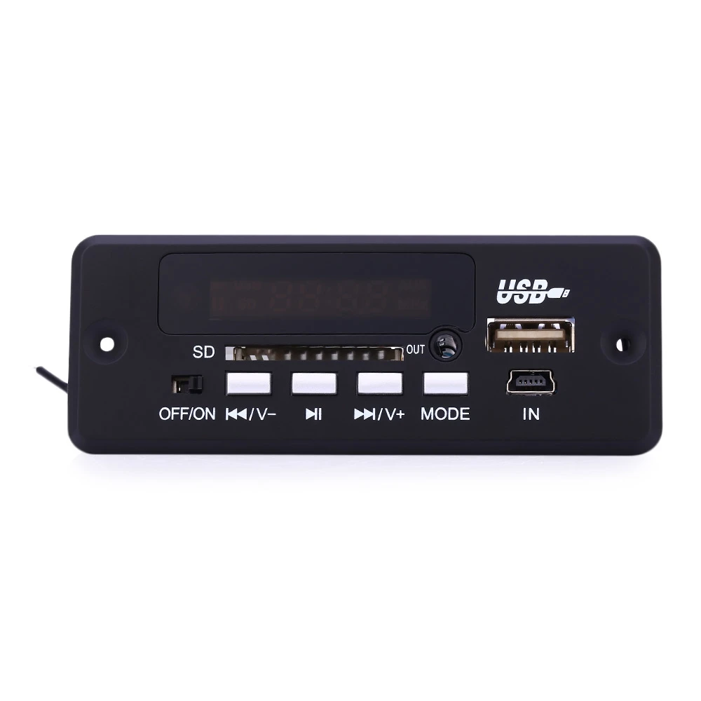 Mini MP3 Decoder Board Bluetooth Hands free Call Remote Control Power