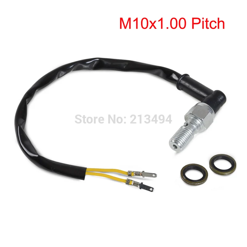 

Motorcycle Brake Light Switch Banjo Bolt M10x 1.00 For Suzuki GSXR600/750/1000 Katana SV Models