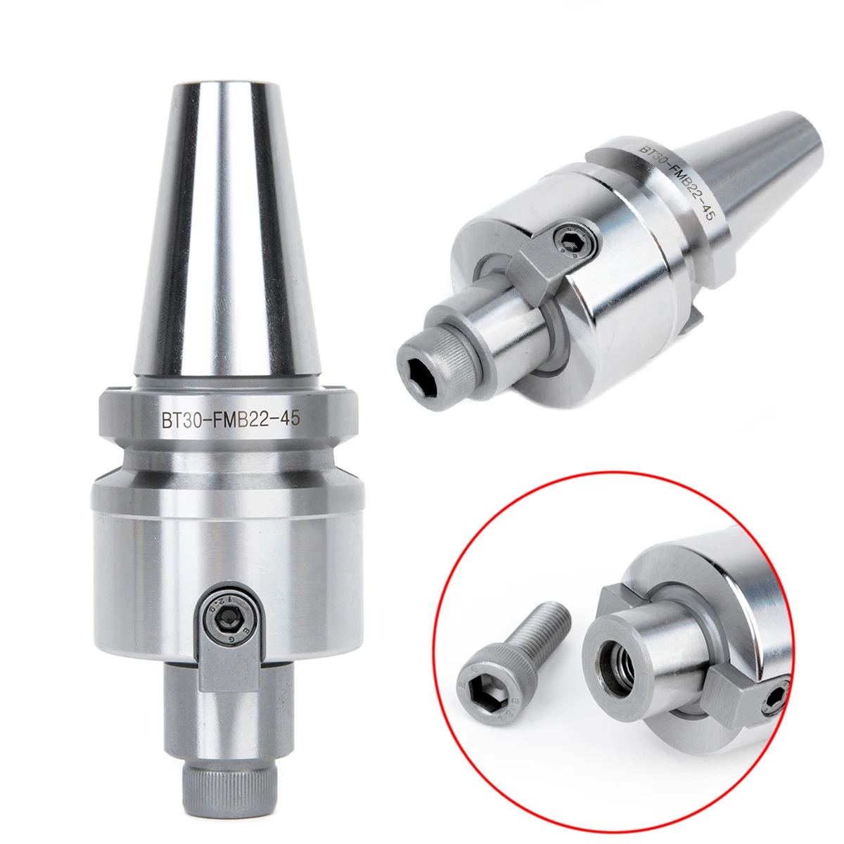 

1pc BT30 Collect Chuck Holder 45mm Shank Face Milling Arbor For 2" APKT APMT1064 CNC Cutter