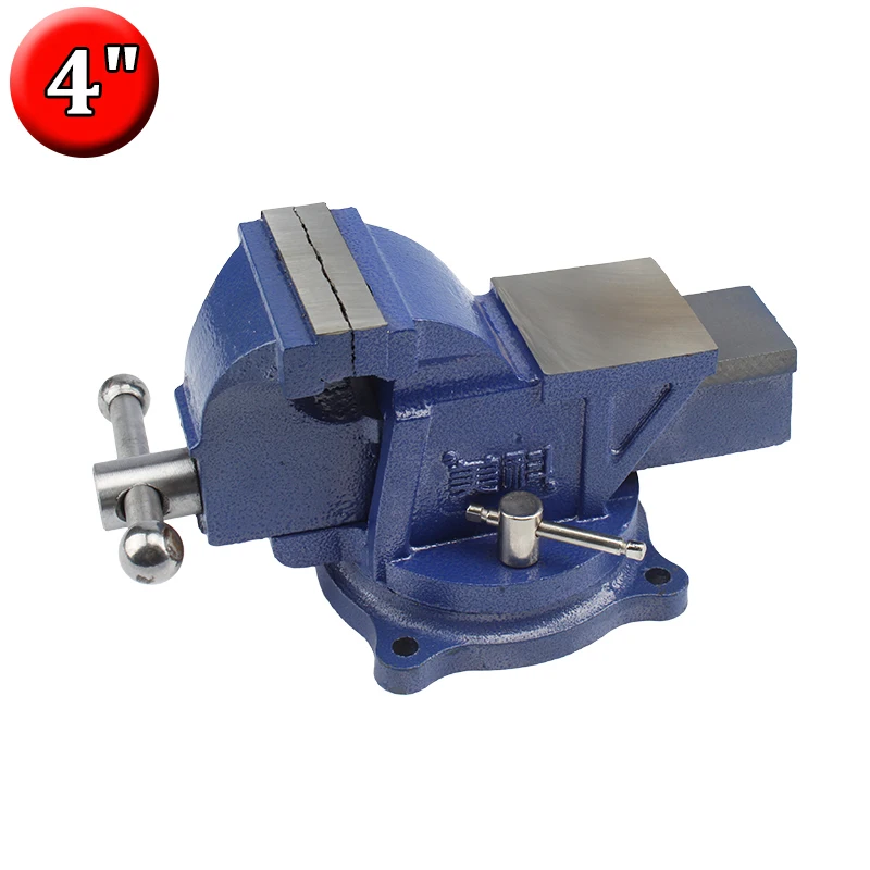 4 Inch Rotating Work Bench Vise For Woodworking Mounting Screws Included Mechanic Repair Metal