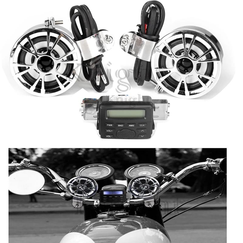 loudest motorcycle handlebar speakers