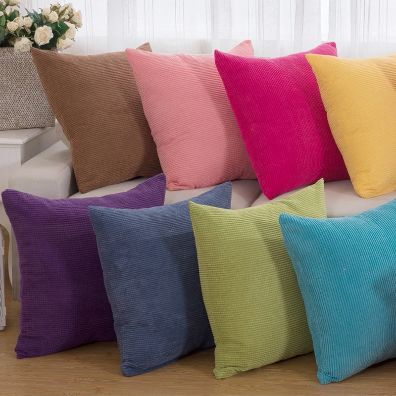2017 Small Corn Velvet Cushion Cover Sales Good Quality Pillow