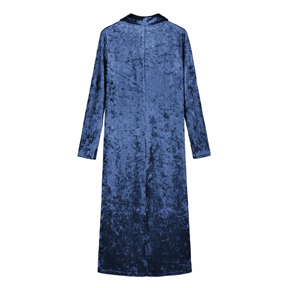 OMCHION Blusas Mujer 2018 New Long Sleeve Velvet Kimono Cardigan Women Casual Summer Blouse Fashion Long Kimono Jacket QS381 OMCHION Blusas Mujer 2018 New Long Sleeve Velvet Kimono Cardigan Women Casual Summer Blouse Fashion Long Kimono Jacket QS381