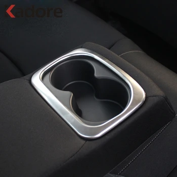 

For Civic 2016 2017 2018 Sedan ABS Matte Water Car Cup Holder Decoration Frame Auto Model Interior Coffee Bottle Placement