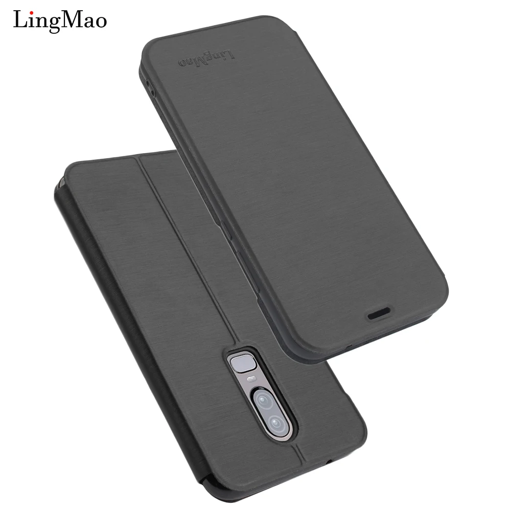 

Oneplus 6 Case Luxury Leather Case for OnePlus 5T Wallet Flip Cover for Oneplus 6 smartphone case coque Capa Oneplus 5T