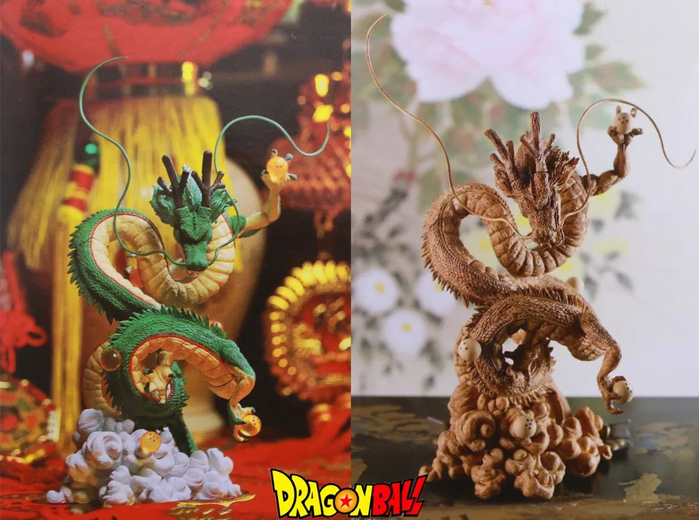

Japanese anime Dragon Ball Z 15cm Shenlong plate lying PVC can be collected posture action seven Dragon Ball doll model toys