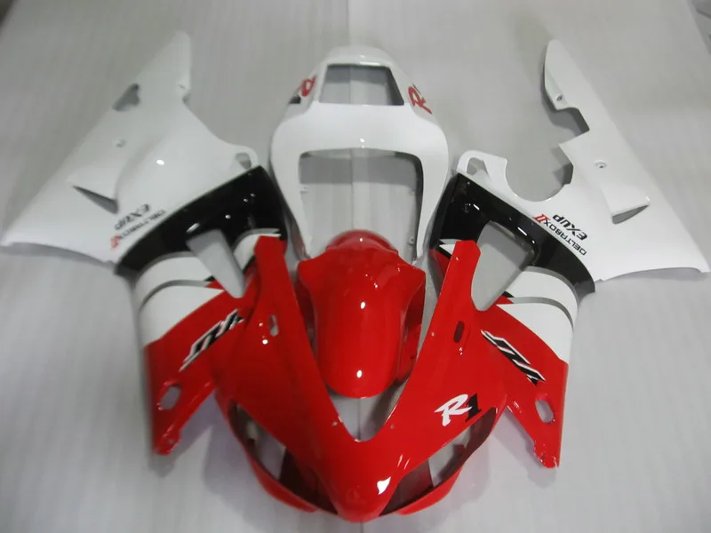 

Brand new Motorcycle Fairing kit for YAMAHA YZFR1 98 99 YZF R1 1998 1999 YZF1000 yzfr1 Red white Fairings set +7 gifts YX42