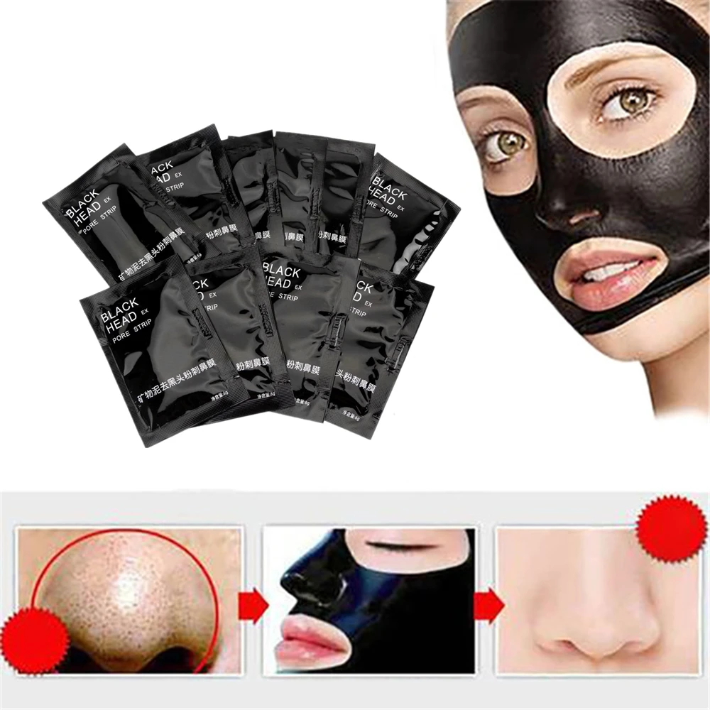 

DISAAR Nose Mask Pore Cleaning Strips Blackhead Remover Peel Off Nose T District Nursing Strong Stickers Beauty Makeup Tool