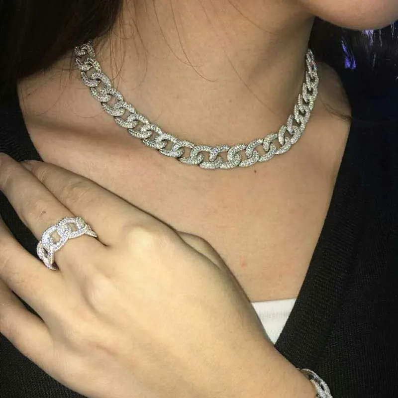 

CP130 Luxury Designer Fashion 925 Sterling Silver Jewelry Zirconia acc