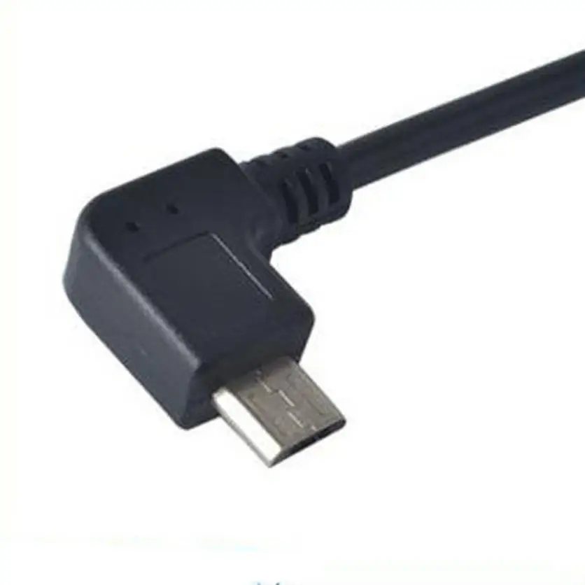 Новый USB 2 0 OTG Женский к 90 градусов Угловой Micro Мужской кабель адаптер Aug07 Прямая