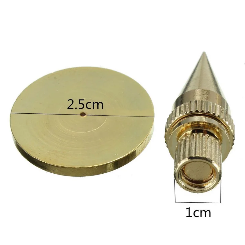 Новое поступление 8 комплектов M6* 36 Золотой медный динамик изоляция анти-шок Спайк конусная стойка ножки+ база колодки для HiFi динамик s Рамка