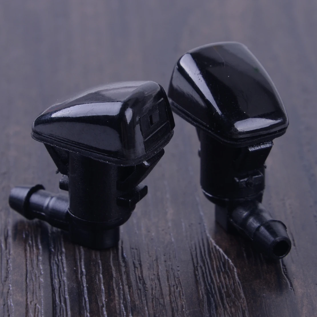 

DWCX 2Pcs Windshield Windscreen Washer Nozzle Jet Front 55079049AA Fit for Jeep Grand Cherokee 2005 2006 2007 20008 2009 2010