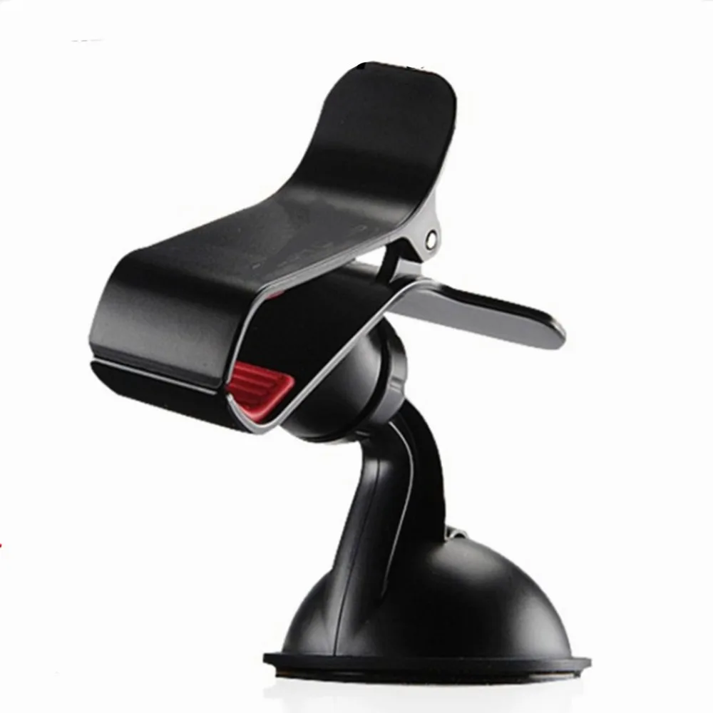 

Universal Car Mount Cell Phone Holder 360 Rotation Navigation Clamp Car Windshield Dashboard Holder Strong Suction Cup