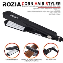 Профессиональные щипцы для завивки волос, Керамические Гофрированные щипцы для завивки волос, инструменты для укладки волос, Электрические гофрированные волнистые Инструменты для укладки