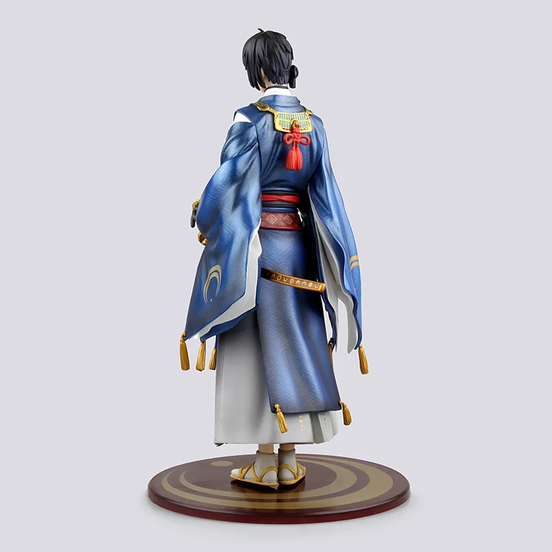 23 см Mikazuki Munechika Аниме фигурки игры Touken Ranbu онлайн ПВХ Модель 1/8 масштаб коллекционные Дети прекрасный подарок игрушка кукла