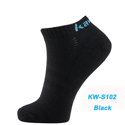 Kawasaki Брендовые мужские щиколотка хлопковые носки тонкие профессиональные спортивные носки для бега велоспорта баскетбола треккинга высококачественные носки - Цвет: KW-S102Black