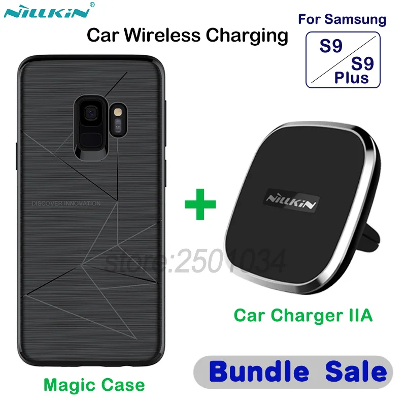 NILLKIN Car Magnetic font b Wireless b font font b Charger b font Pad Car font