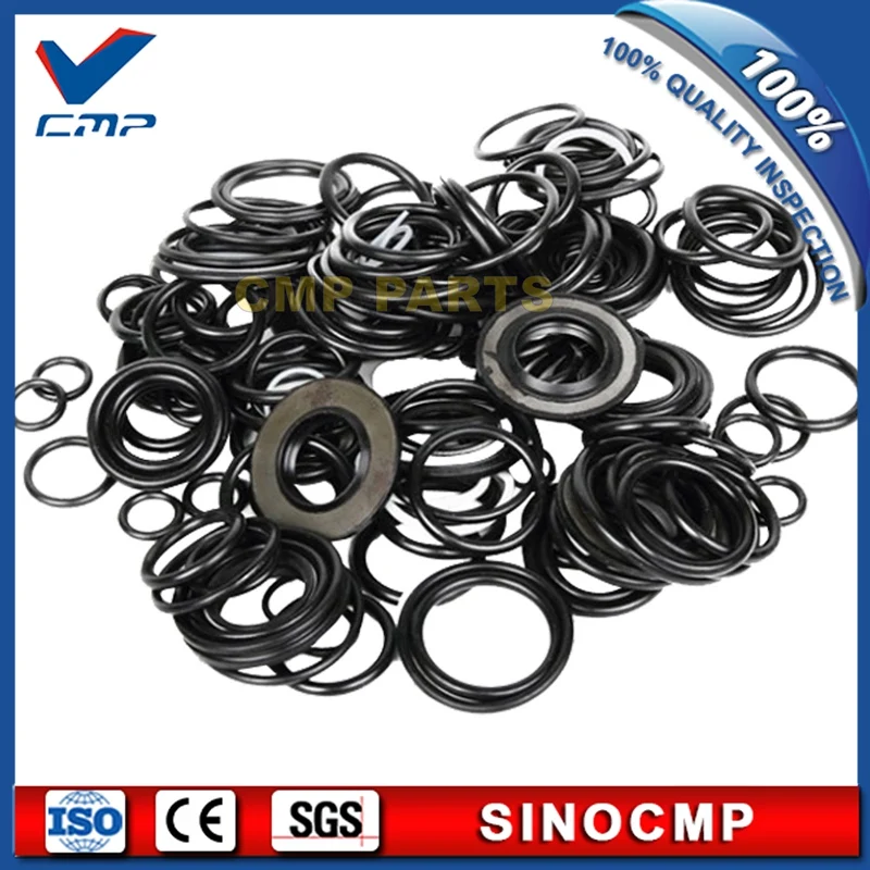 

SK220-3 control valve service seal kit, repair seals for Kobelco excavator rubber oil seal , 3 month warranty