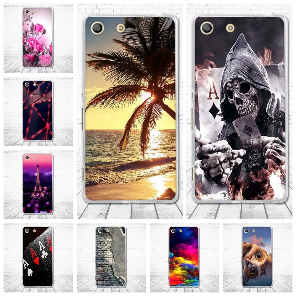 For Coque Sony Xperia M5 5.0'' Case Soft Silicon TPU Back Cover 3D Cute Capa For Sony Xperia M5 E5603 E5606 E5653 Phone Cases For Coque Sony Xperia M5 5.0'' Case Soft Silicon TPU Back Cover 3D Cute Capa For Sony Xperia M5 E5603 E5606 E5653 Phone Cases