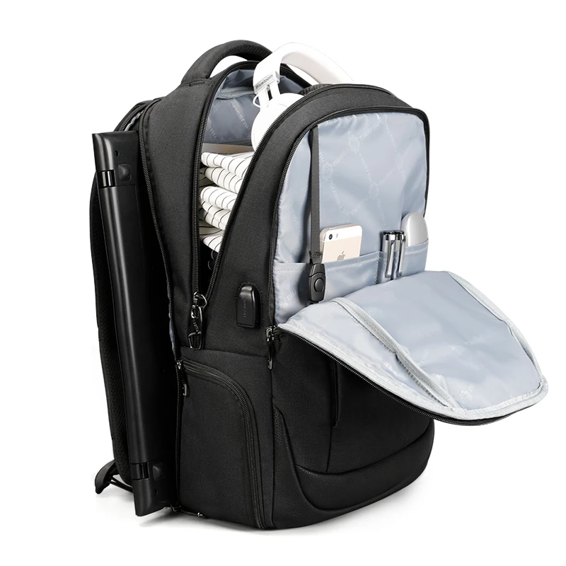 Tigernu morral de marca de carga USB hombre Mochila Anti-robo 15,6 \ Tigernu morral de marca de carga USB hombre Mochila Anti-robo 15,6 \